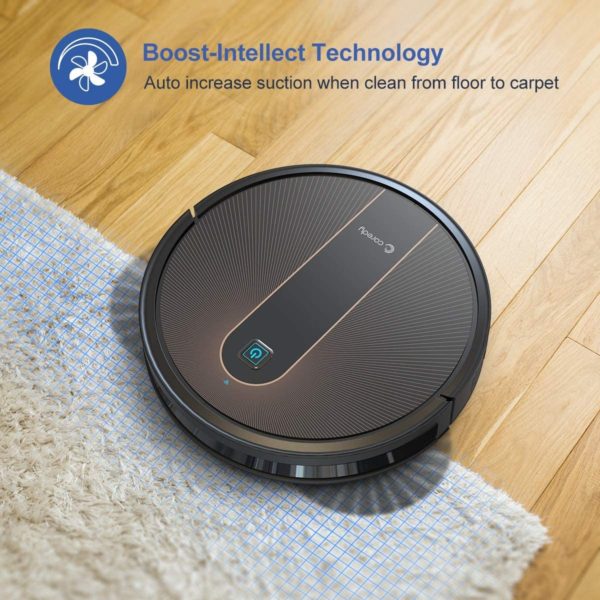 Compatible with Alexa Mopping System Boost Coredy R750 Robot Vacuum Cleaner