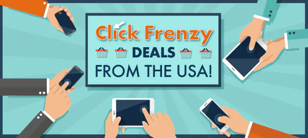 Deals from US Websites Worthy of “Click-Frenzy”